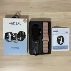美品　itDEAL NEXMATE スマートウォッチ　ピンク　シナモン