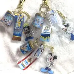 ディズニーシー 25周年 キーチェーン カプセルトイ 6個セット