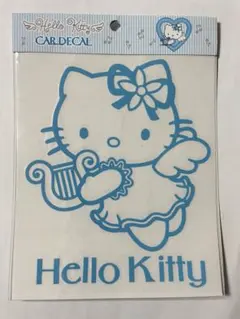 【希少・当時物】ハローキティ 車用デカール 2001年 エンジェル柄 レトロ