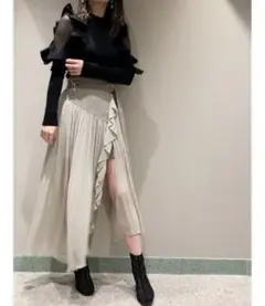 SNIDEL プリーツスカショーパン