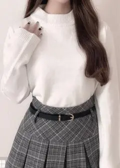 【 GRL 】 ハイネックニットトップス rut304