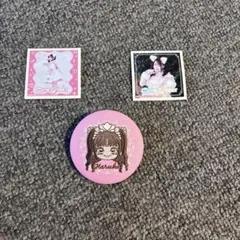 CUTIE STREET 桜庭遥花 刺繍缶バッジ セットのサムネイル