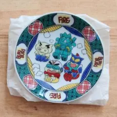 【新品】クレヨンしんちゃん 九谷焼 豆皿 ケツだけマーチヒーローズのサムネイル
