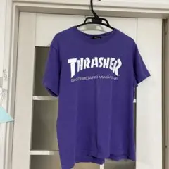 THRASHER パープル Tシャツ Mサイズ
