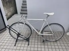 フジ クロモリ ピストバイク 1X1S - メルカリ