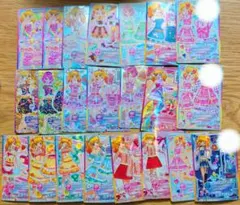 アイカツスターズ カード21枚 虹野ゆめ 桜庭ローラ プティハートシュガー
