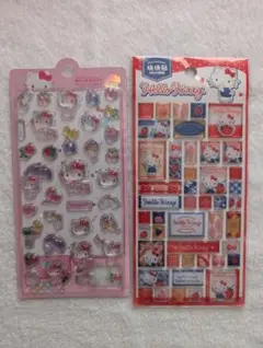 正規品　サンリオ　ハローキティー　タイルシール　ボンボンドロップシール　2