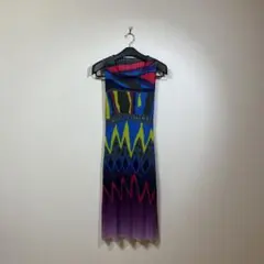 koibito misaki コイビトミサキ 総柄プリーツロングワンピース