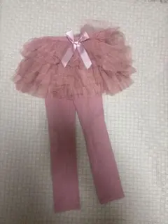 Bee des Bee フリル付きレギンス 120