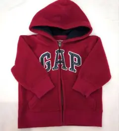 babyGap 　ギャップ　赤 フード付き アウター　80