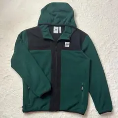 アディダス　アドベンチャーフルジップポーラーフリースパーカー オリジナルス　緑
