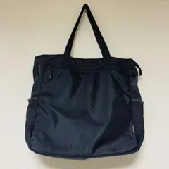 軽量 ナイロン トートバッグ ブラック[Volcash]