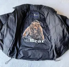 bear ダウンジャケット リバーシブル M 熊 秋冬 アウター ビックサイズ