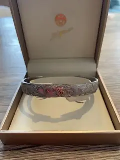 ハワイアンジュエリーhoo 925シルバー メンズ用バングル