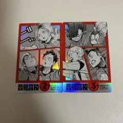 ハイキュー!! 音駒高校 キラキラキャラクターカード