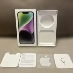 【空箱】iPhone14 Midnight 128GB
