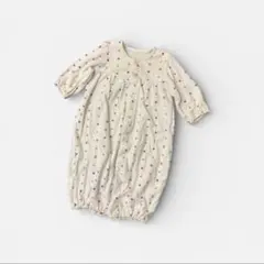 赤ちゃんの城 オーガニックコットン 2wayオール ロンパース 50-70