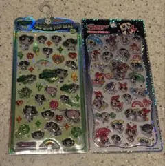 パワーパフガールズ ステッカー 2シートセット