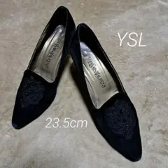 YVES SAINT LAURENT パンプス　黒　23.5cm