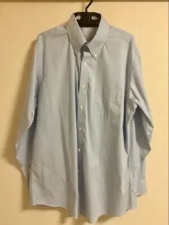 ほぼ新品Brooks Brothers ワイシャツ ライトブルー 16-2/3