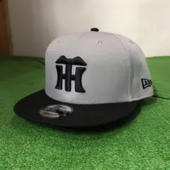 未使用・阪神タイガース×ニューエラ 9FIFTY 防水・透湿機能付きキャップ 9FIFTY 阪神タイガース グレー ブラックバイザー | ニューエラ