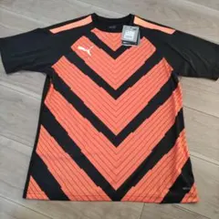 PUMA DRYCELL V字型ストライプシャツ　Mサイズ　新品未使用