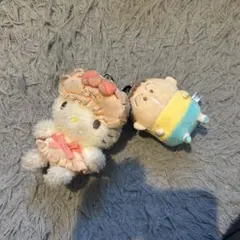 サンリオ マイメロディ クレヨンしんちゃん ぬいぐるみキーホルダーのサムネイル