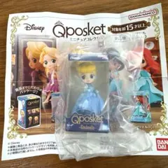 ディズニー シンデレラ ミニチュアフィギュア Qposket