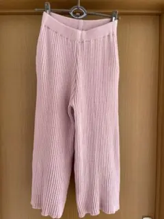 ニット　ワイド　パンツ　ローリーズファーム