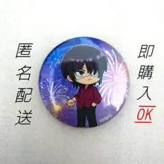 銀魂　高杉晋助　グリッター缶バッジ