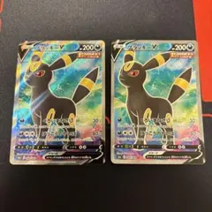 ブラッキー、エーフィV SR 2枚セット　イーブイヒーローズ エーフィV SR・ブラッキーV SRセット（イーブイヒーローズ） - メルカリ