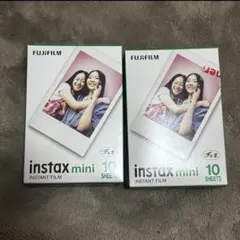 FUJIFILM instax mini インスタントフィルム 10枚入り　2箱