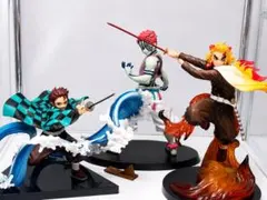 匿名配送】 鬼滅の刃 フィギュア- 4点セット - メルカリ