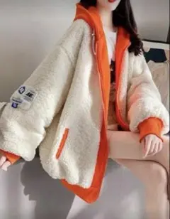 【値下げ】SHEIN ボアジャケット レディース ブルゾン アウター パーカー