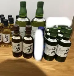 山崎ラフロイグアードベッグ、ボウモアなどウイスキー 12本セット 知多、ボウモア、アードベック ラフロイグ等ウィスキー12本セット
