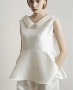 heve へイヴ ペプラム ブラウス two charm blouse - メルカリ