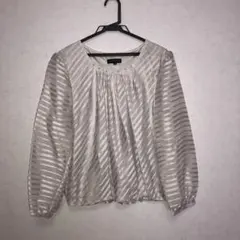 SALE レディース　長袖ブラウス　Lサイズのサムネイル