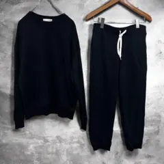HAAG　【セットアップ】スウェット長袖＆ロングパンツ　サイズM　we317