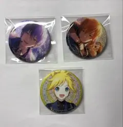 プロセカ あんスタコラボ缶バッジ 東雲彰人 青柳冬弥 鏡音レン