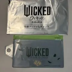 【新品未使用】映画 ウィキッド 永遠の約束 特製クリアマルチケース エルファバ