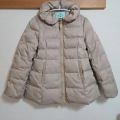 美品 TOCCA ベージュ キッズダウンコート 140