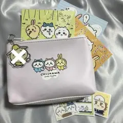 さらに値下げ】【3個セット】ちいかわ カラビナ付き 刺繍 スクエア