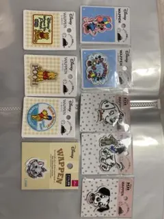 ディズニー　ワッペン　9点セット