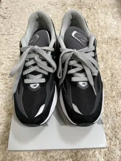 値下げ！New Balance 990 ブラック/グレー スニーカー　サイズ8