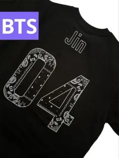 【レア‼️】BTS Jin　ジンソロツアーTシャツ　黒　L　新品未開封 レア‼️】BTS Jin ソロツアー欧米限定Tシャツ 黒 M 新品未開封