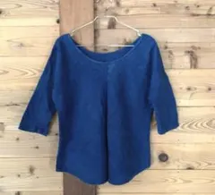 うさとの服⭐︎美品⭐︎藍染　羽織り　ボレロ 2025年最新】うさとの服 usaato 藍染の人気アイテム - メルカリ