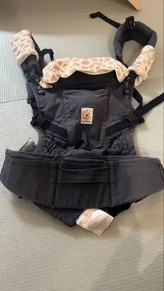 エルゴベビー 抱っこひも ネイビー カバー付き ベルトカバー