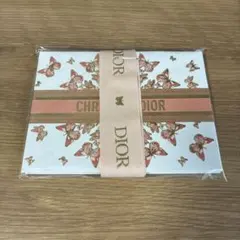 Dior 蝶柄 ディオール ノベルティ ショップ袋　ギフトボックスのサムネイル