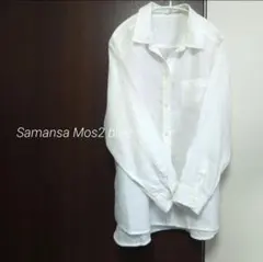 Samansa Mos2 blue サマンサモスモスブルー ブラウスのサムネイル