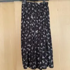 anySiS 花柄ロングスカート Sサイズ
